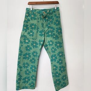 Big Bud Press Floral Green Work Pants